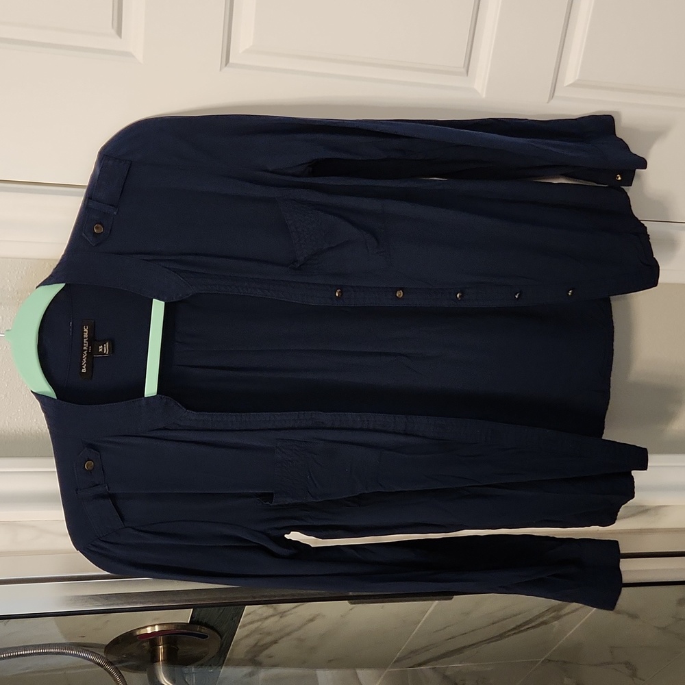 Banana Republic, XS, blue